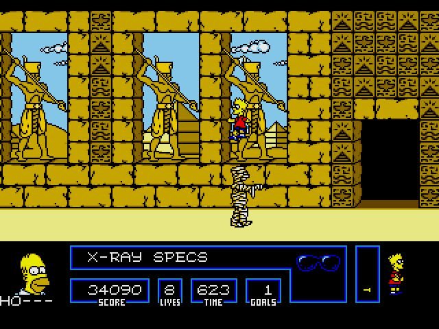 Bart vs the Space Mutants (Genesis) review – Classic-Games.net