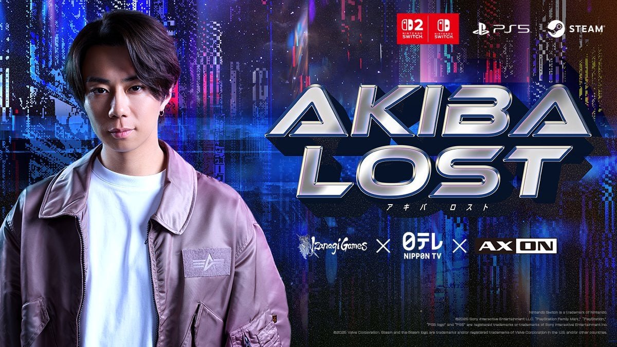 IzanagiGames, Nippon TV, and AX-ON announce ‘full-scale live-action game’ AKIBA LOST for PS5, Switch 2, Switch, and PC